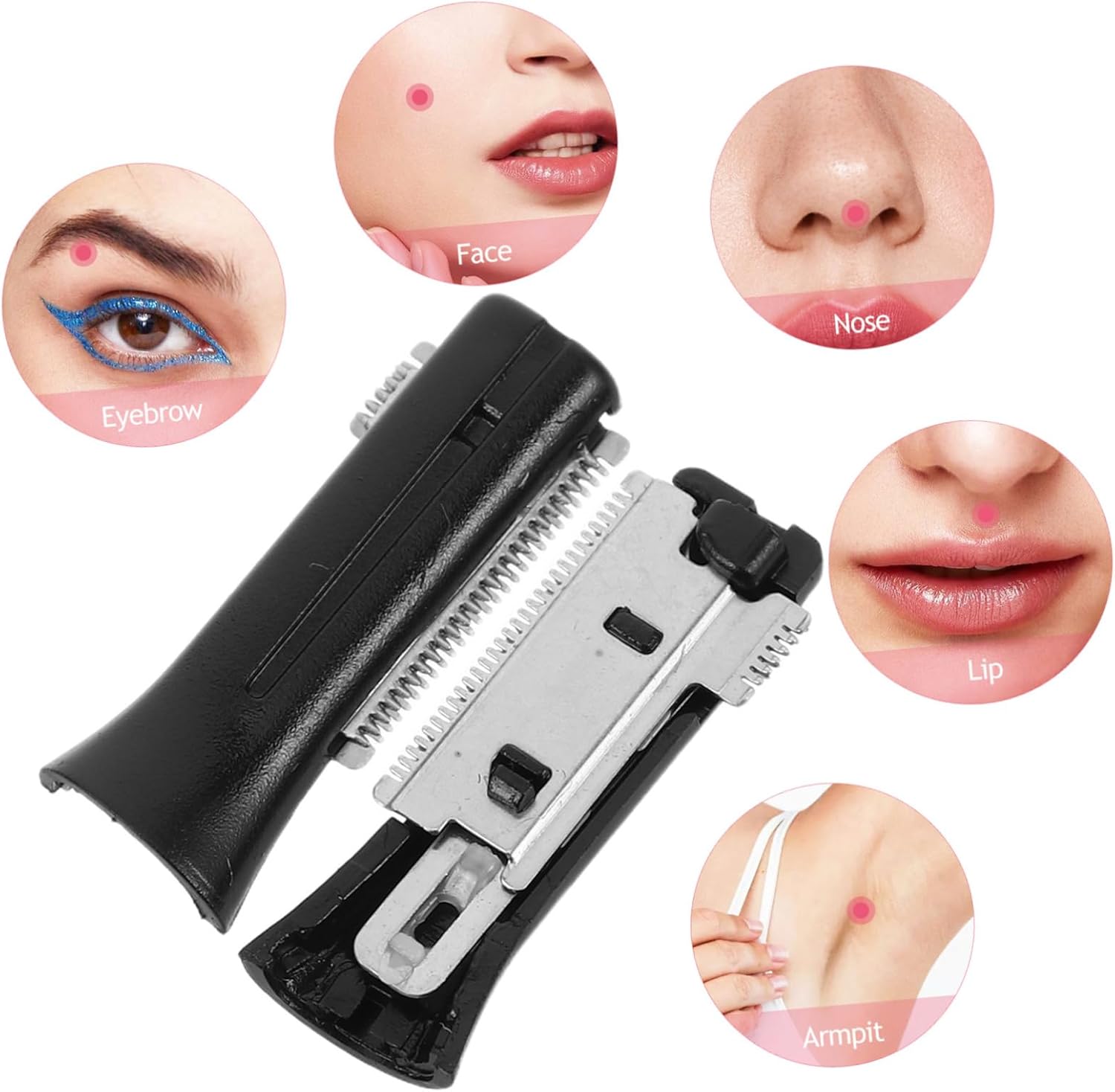 Accessoires de coupe des sourcils : 10 pièces en acier inoxydable pour une épilation précise et élégante – Image 3