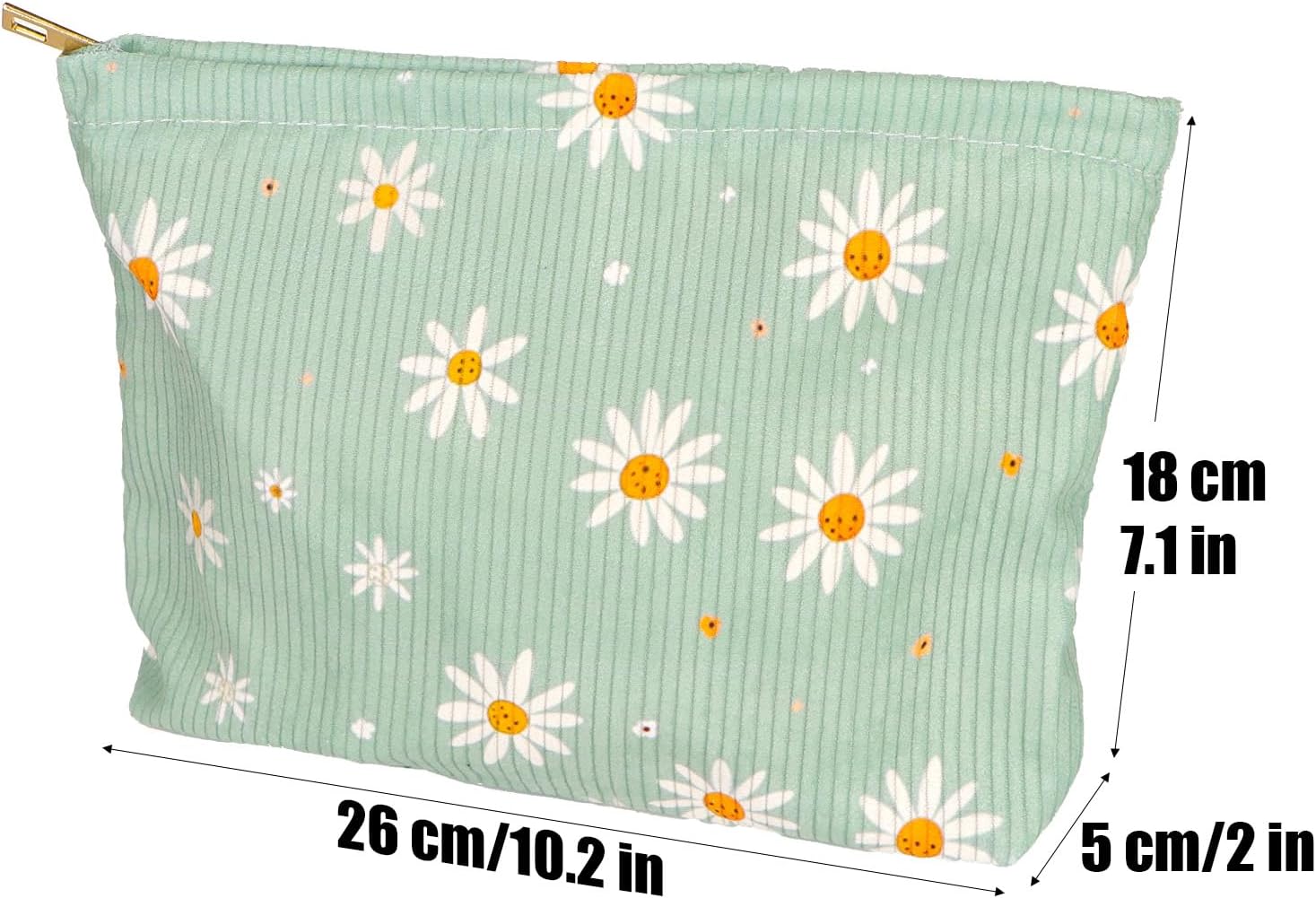 Trousse de toilette en velours côtelé : le compagnon chic et pratique pour femme et fille en voyage – Image 2