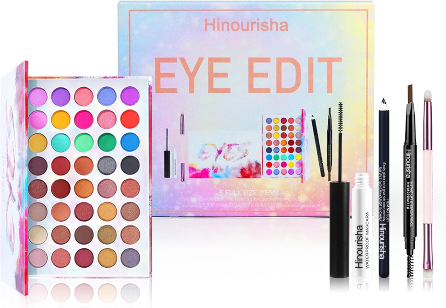 Palette de maquillage complète : le kit idéal pour sublimer les yeux des femmes avec élégance