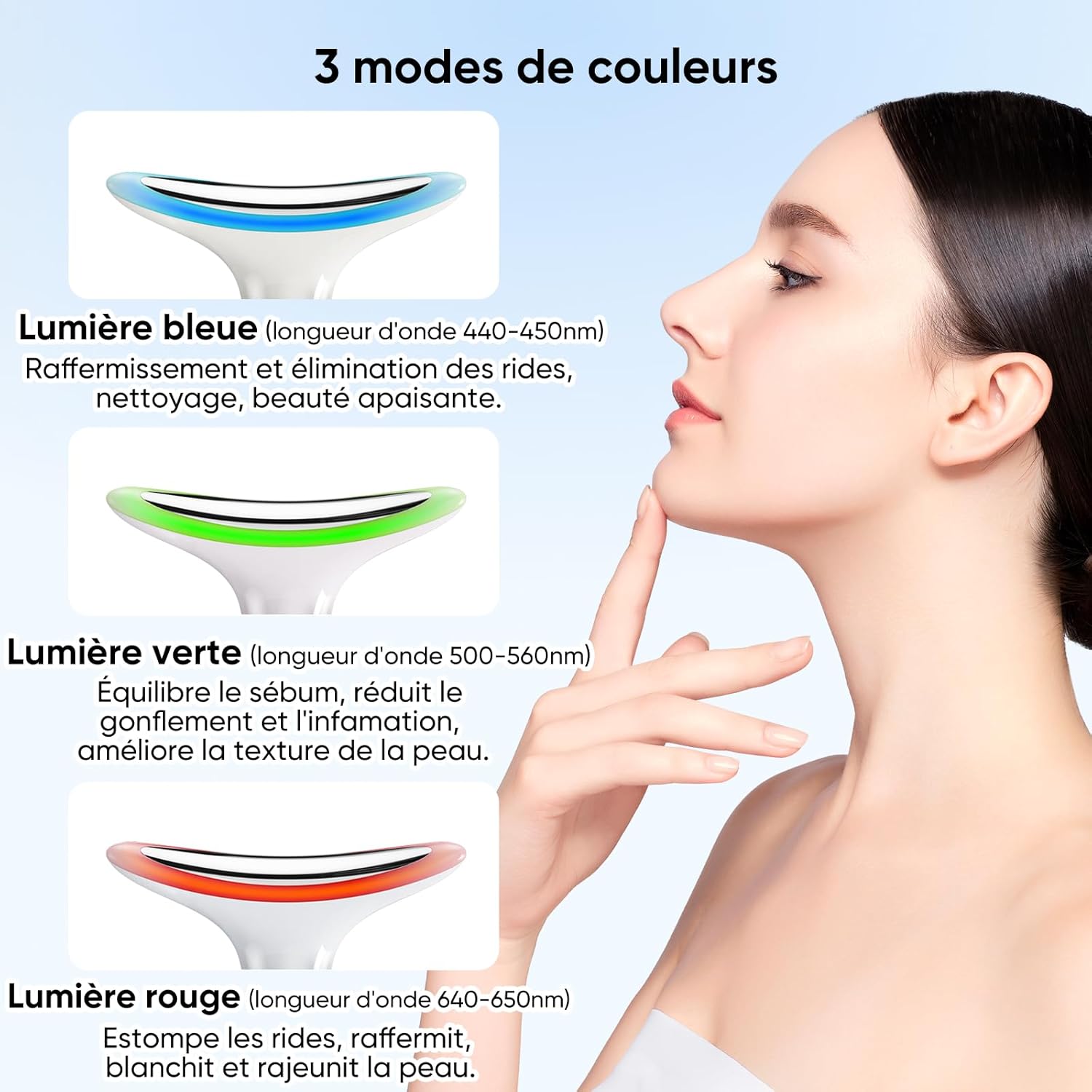 Appareil anti-rides : le masseur électrique facial idéal pour femmes, pour un lifting efficace et un raffermissement du visage – Image 4