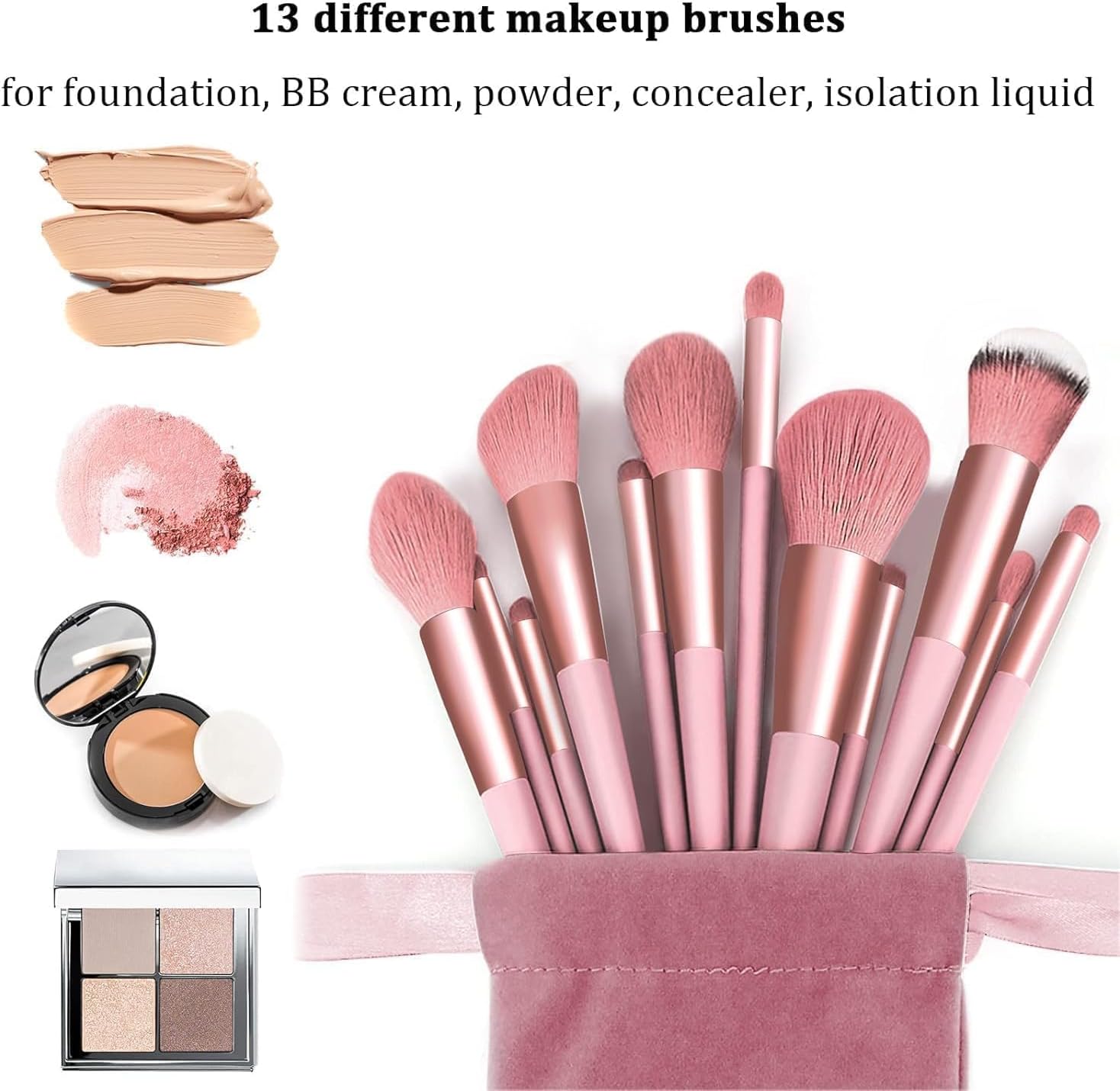 Pinceaux de maquillage professionnels : le kit complet de 24 pièces pour un teint parfait Idéal pour les passionnées de beauté et les professionnelles en quête de précision – Image 5