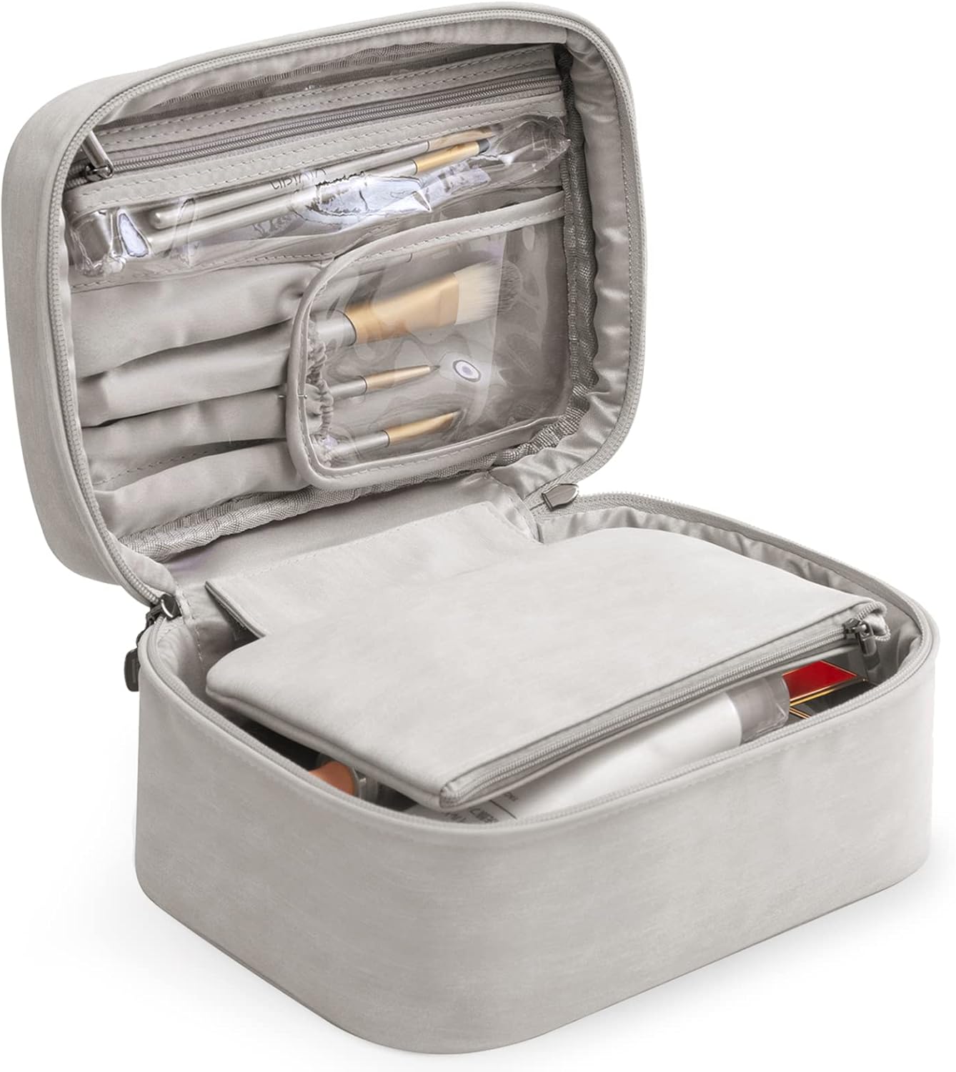 Trousse de toilette femme : élégance et grande capacité pour un voyage organisé