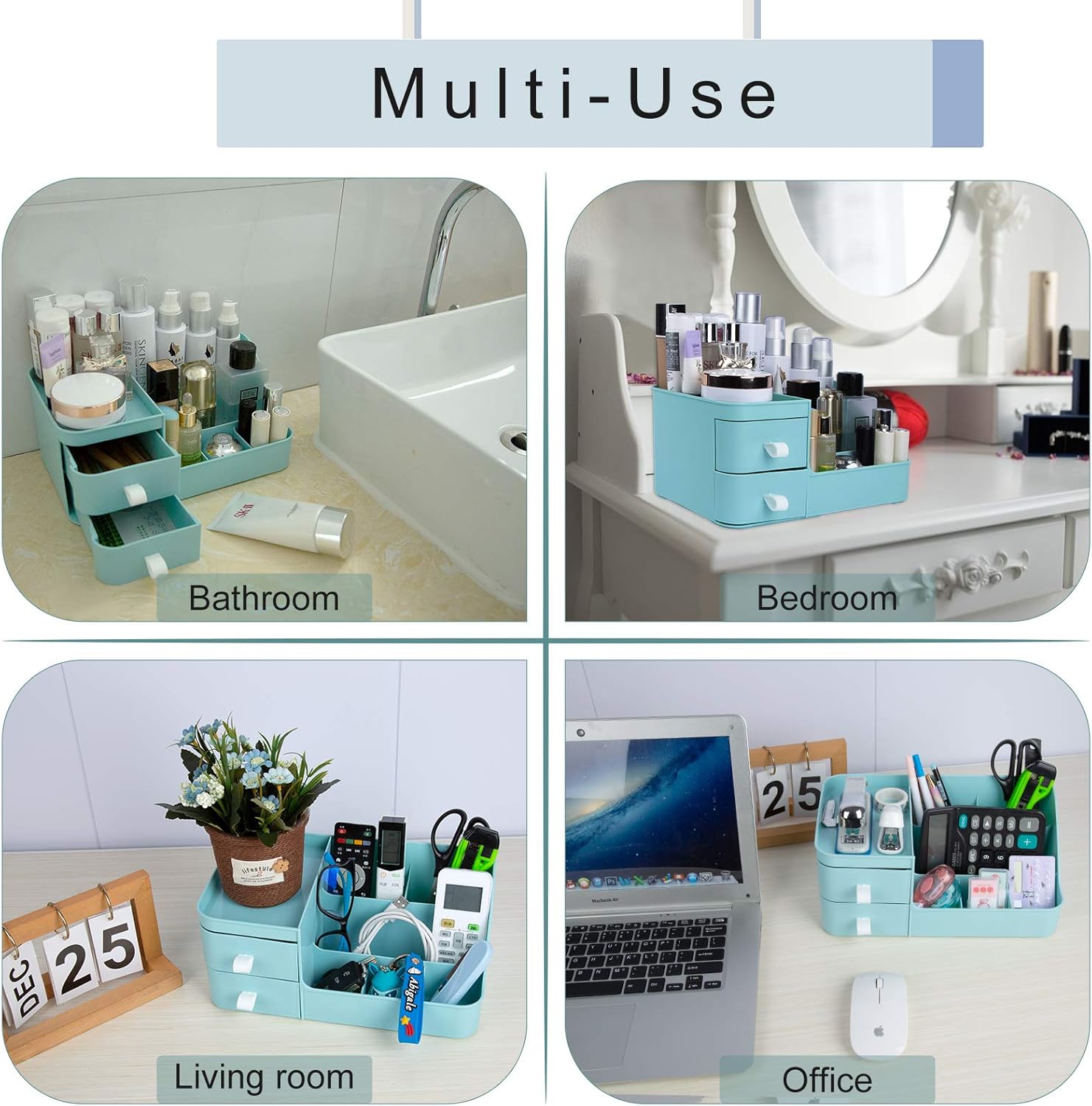 Rangement maquillage : l'organisateur de cosmétiques idéal pour une salle de bain toujours en ordre – Image 7