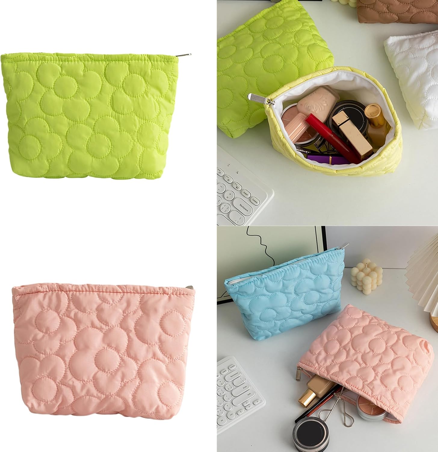Trousse de maquillage élégante pour voyage : la solution idéale pour un quotidien organisé et chic – Image 2