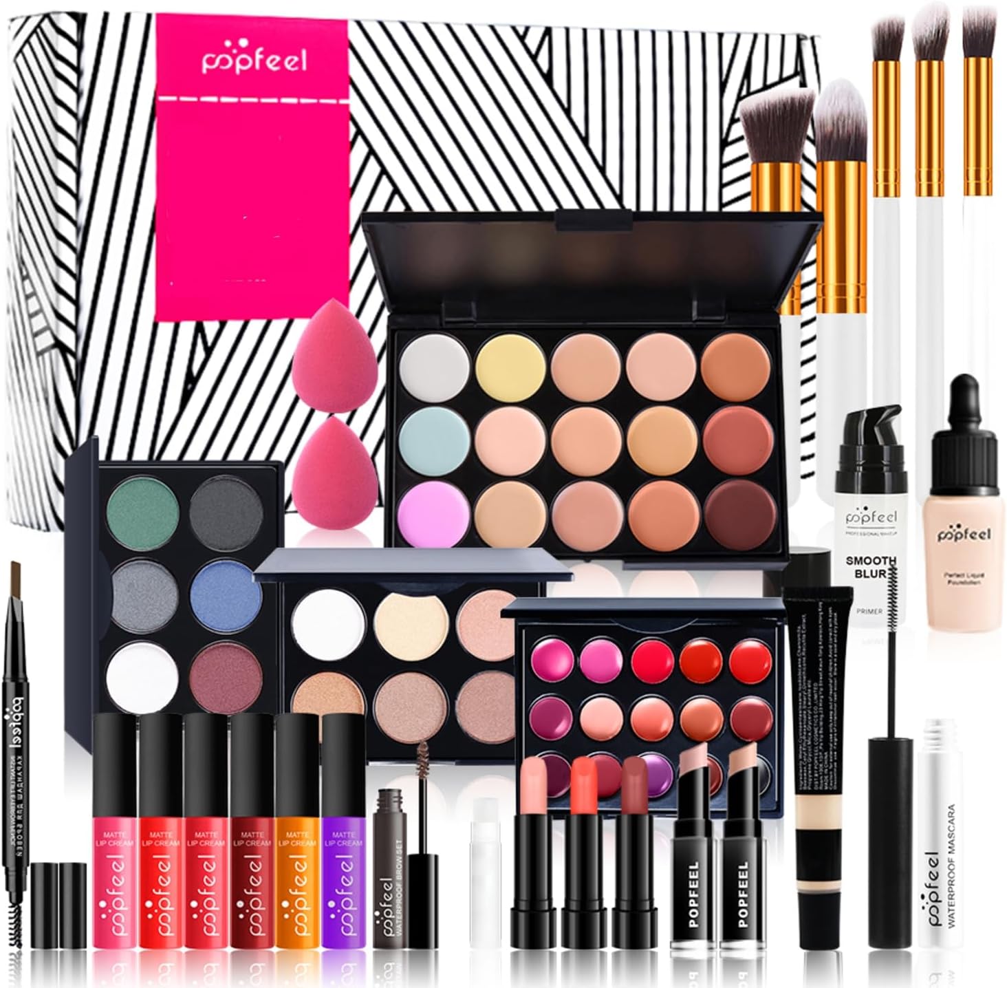Kit de maquillage complet : le coffret idéal pour les passionnées de beauté à Noël – Image 2
