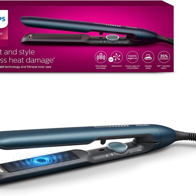 Lisseur professionnel pour des cheveux lisses et brillants : découvrez le modèle Philips 7000 Series avec technologie ThermoShield