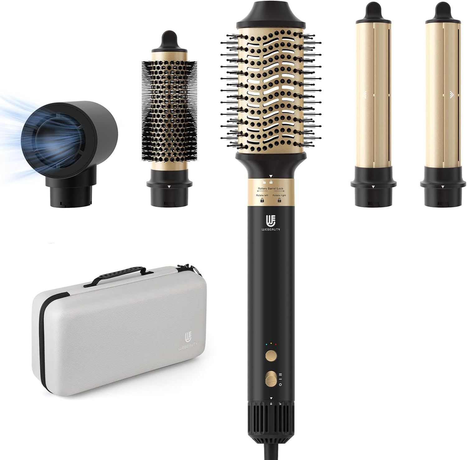 Brosse Soufflante 5 en 1 : Séchage Rapide et Volume