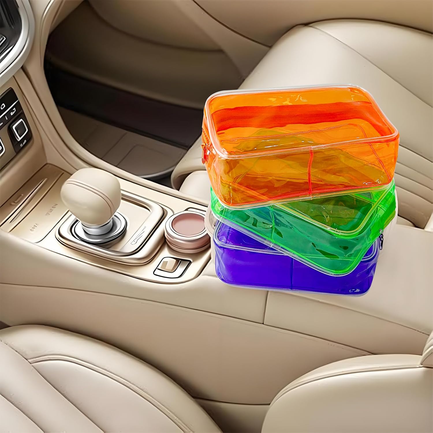 Trousse de toilette en PVC transparent : grande capacité pour un voyage moderne et stylé – Image 5