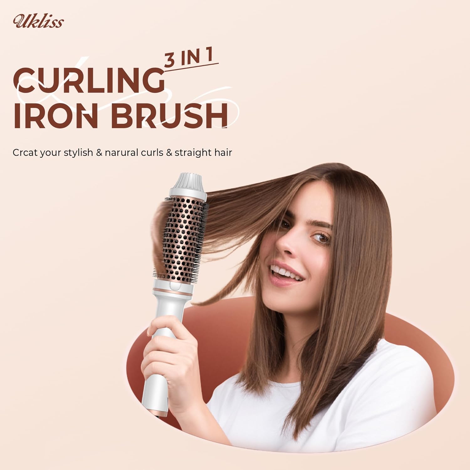 Brosse thermique 38 mm : l'alliée parfaite pour des coiffures éclatantes et soyeuses – Image 2