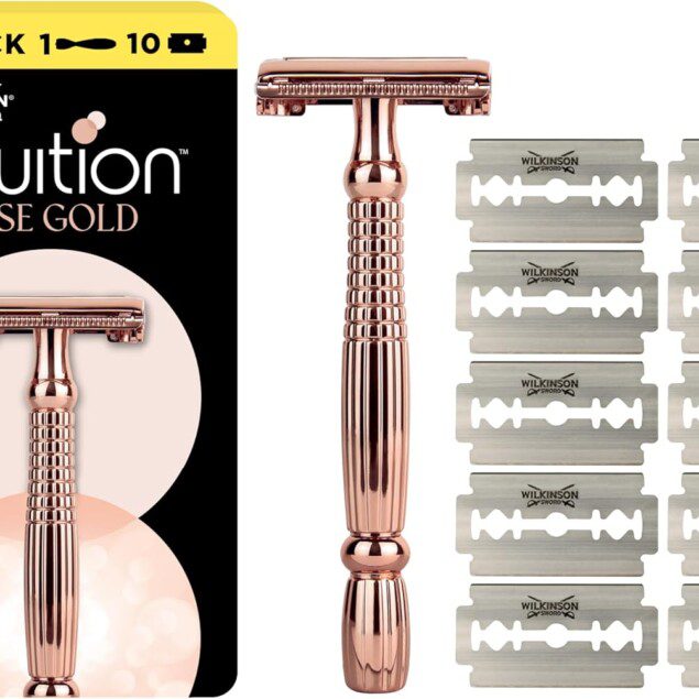 Rasoir Wilkinson Sword Intuition Rose Gold pour Femmes - Douceur Assurée