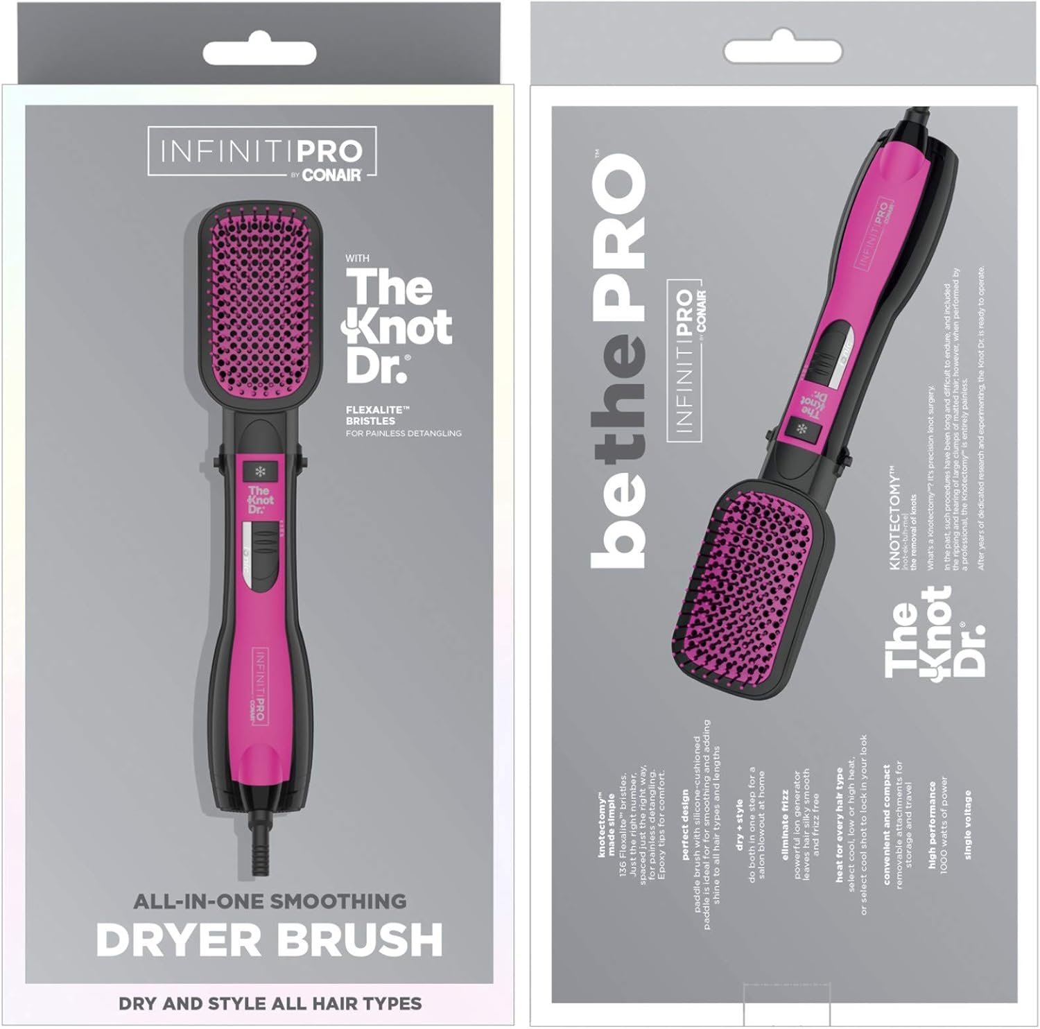 Brosse Sèche-Cheveux Tout-en-Un : Brillance Instantanée – Image 7