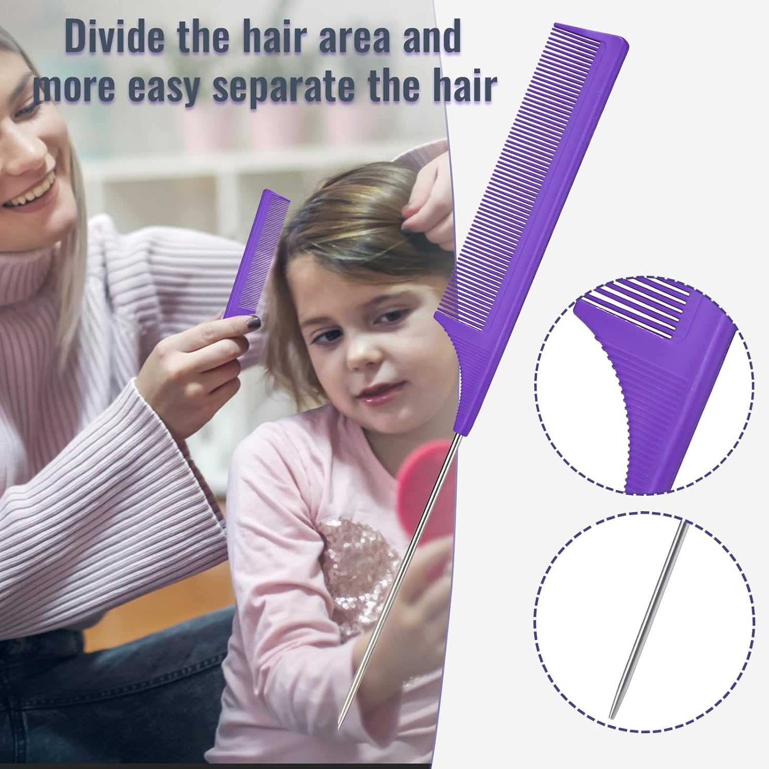 Brosse démêlante pour cheveux afro : l'accessoire indispensable pour sublimer vos boucles naturelles – Image 6