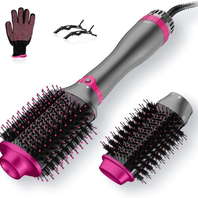 Brosse soufflante 4 en 1 pour un brushing rapide et lisse à domicile
Découvrez la puissance de 1200W pour un coiffage salon sans effort