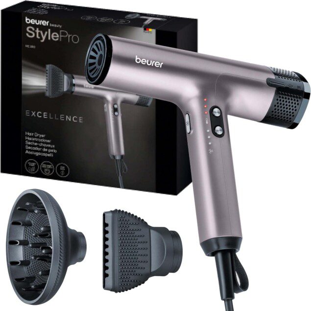 Sèche-cheveux ultra léger pour les professionnels : séchage rapide et douceur