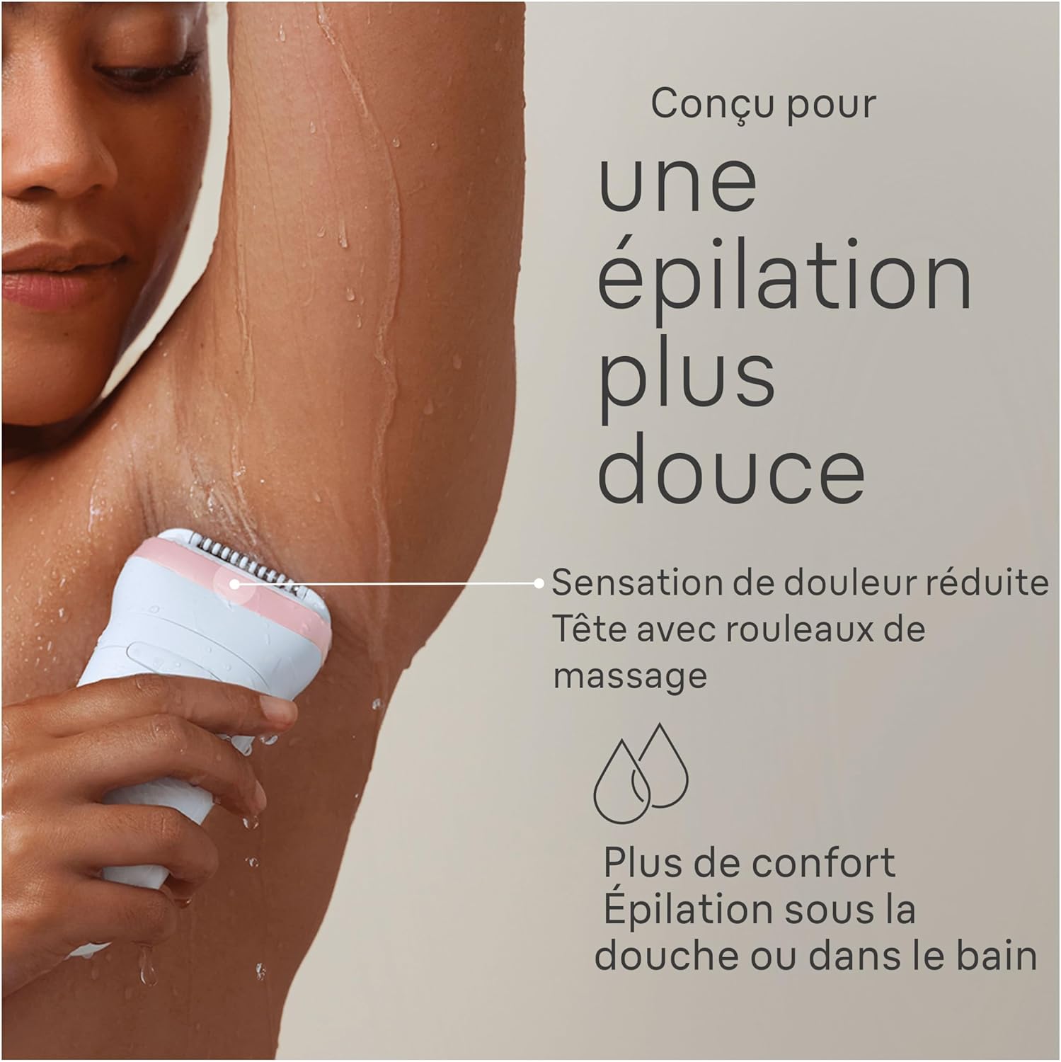 Épilateur Sans Fil : Douceur et Précision pour Femme – Image 4
