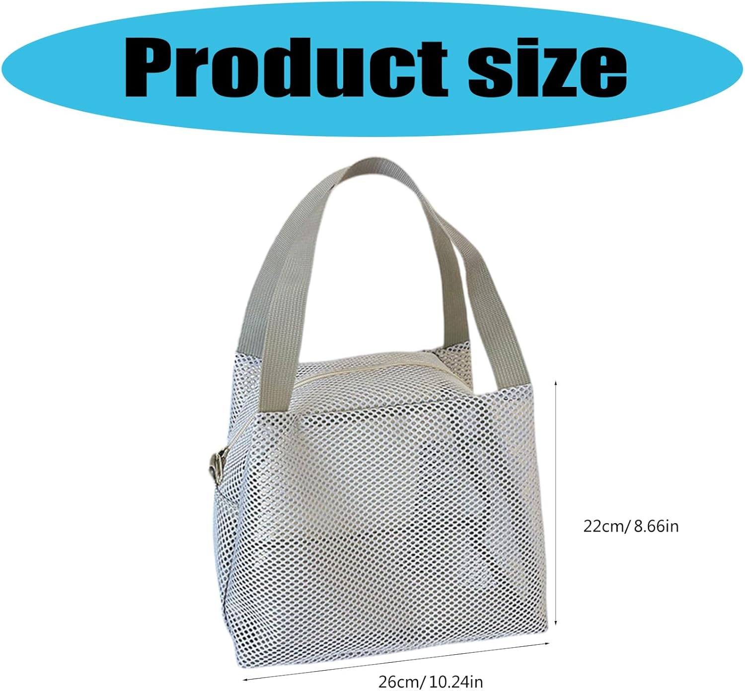 Trousse de toilette en maille : pratique et élégante pour femmes et filles, idéale pour organiser vos cosmétiques – Image 6