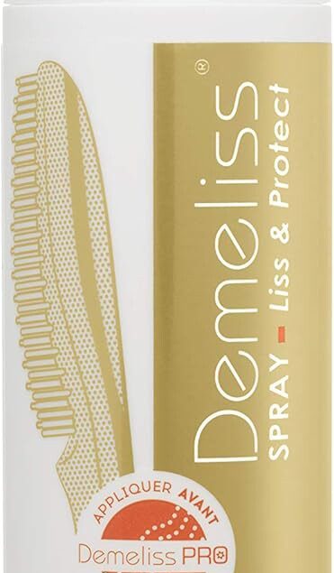 Spray thermoprotecteur liss & protect 200ml : pour des cheveux lisses et protégés, idéal avant le lissage
