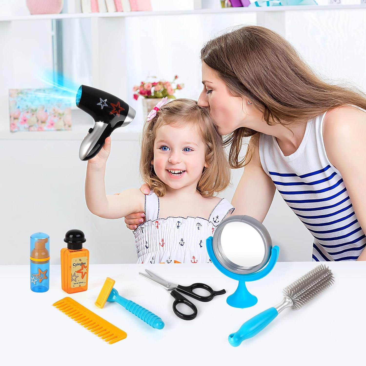 Jeu de coiffeur de mode : un ensemble complet pour les enfants créatifs – Image 2