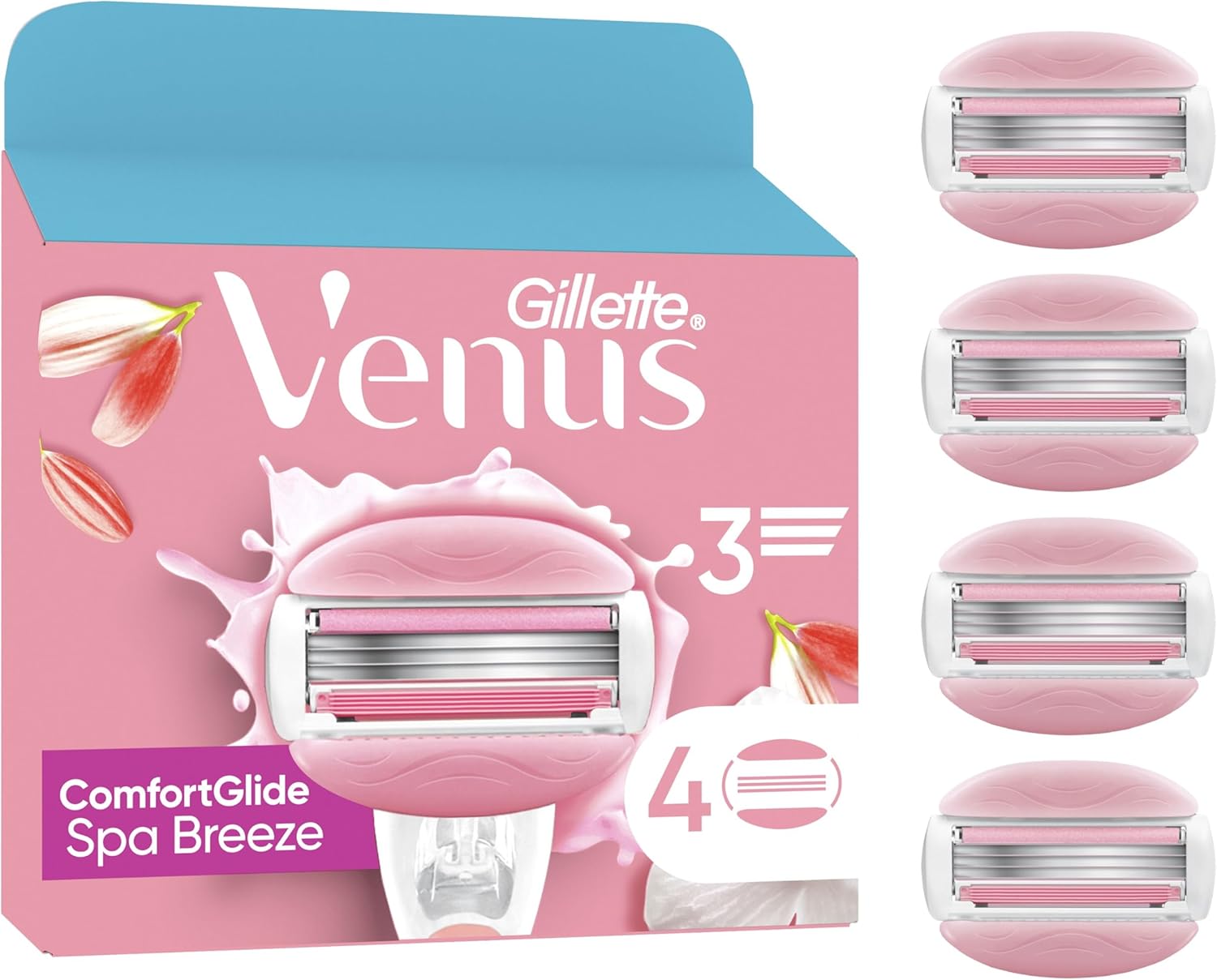 Rasoirs de Rechange Gillette Venus pour Femmes - Confort Ultime