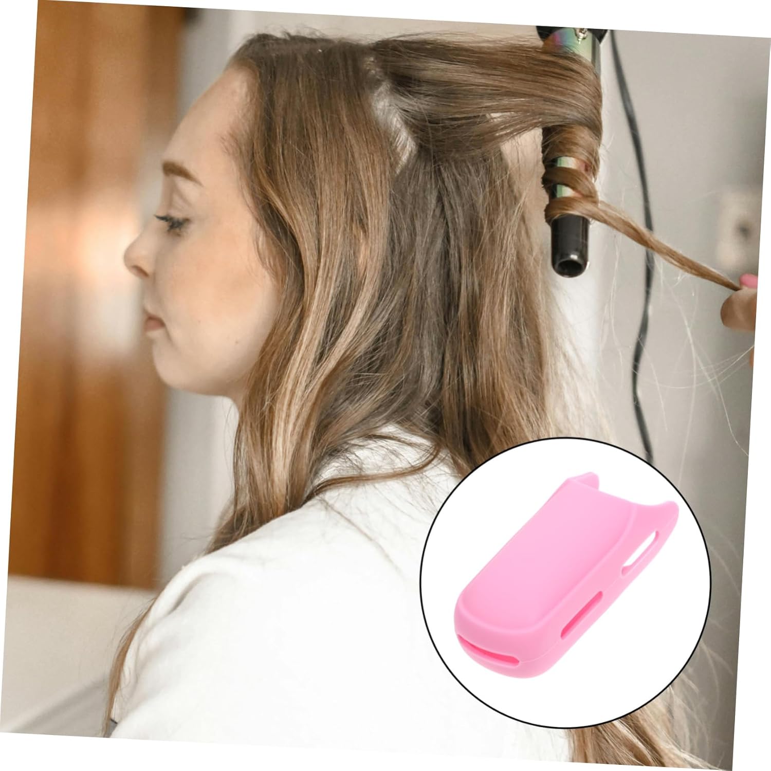 Fer à lisser pour cheveux : 4 pièces avec pochette thermique pour un coiffage impeccable et sécurisé – Image 4