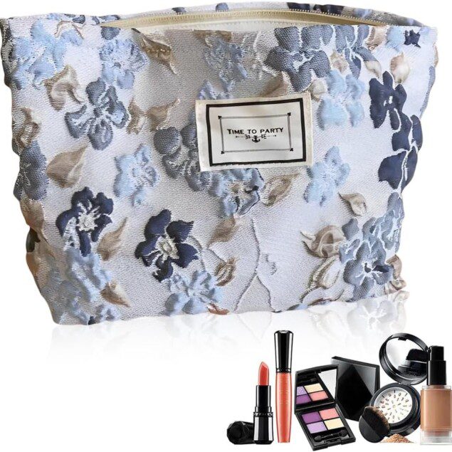 Trousse de toilette en toile pour femme : l'organisateur de voyage élégant et pratique
