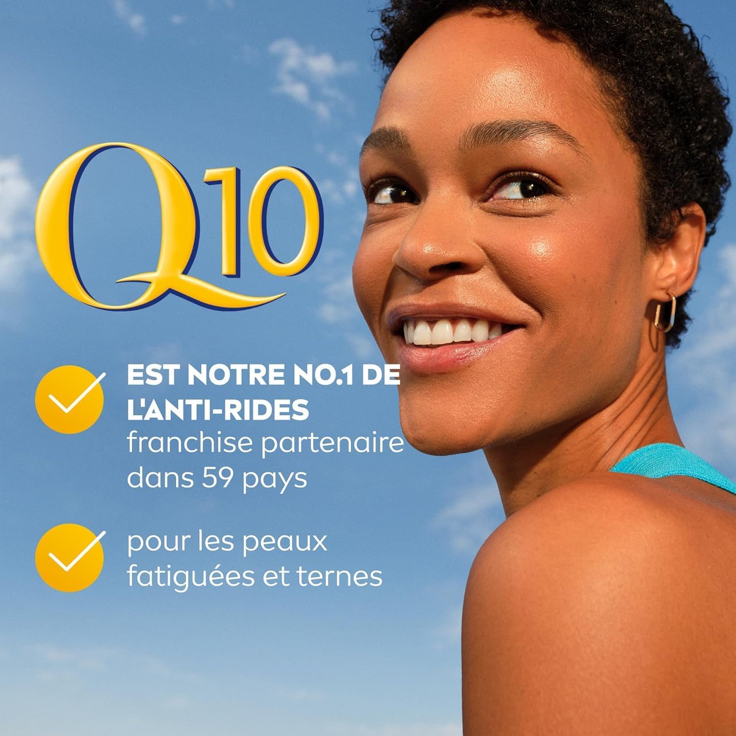 Crème hydratante visage Q10 et acide hyaluronique : routine anti-rides pour une peau éclatante – Image 6