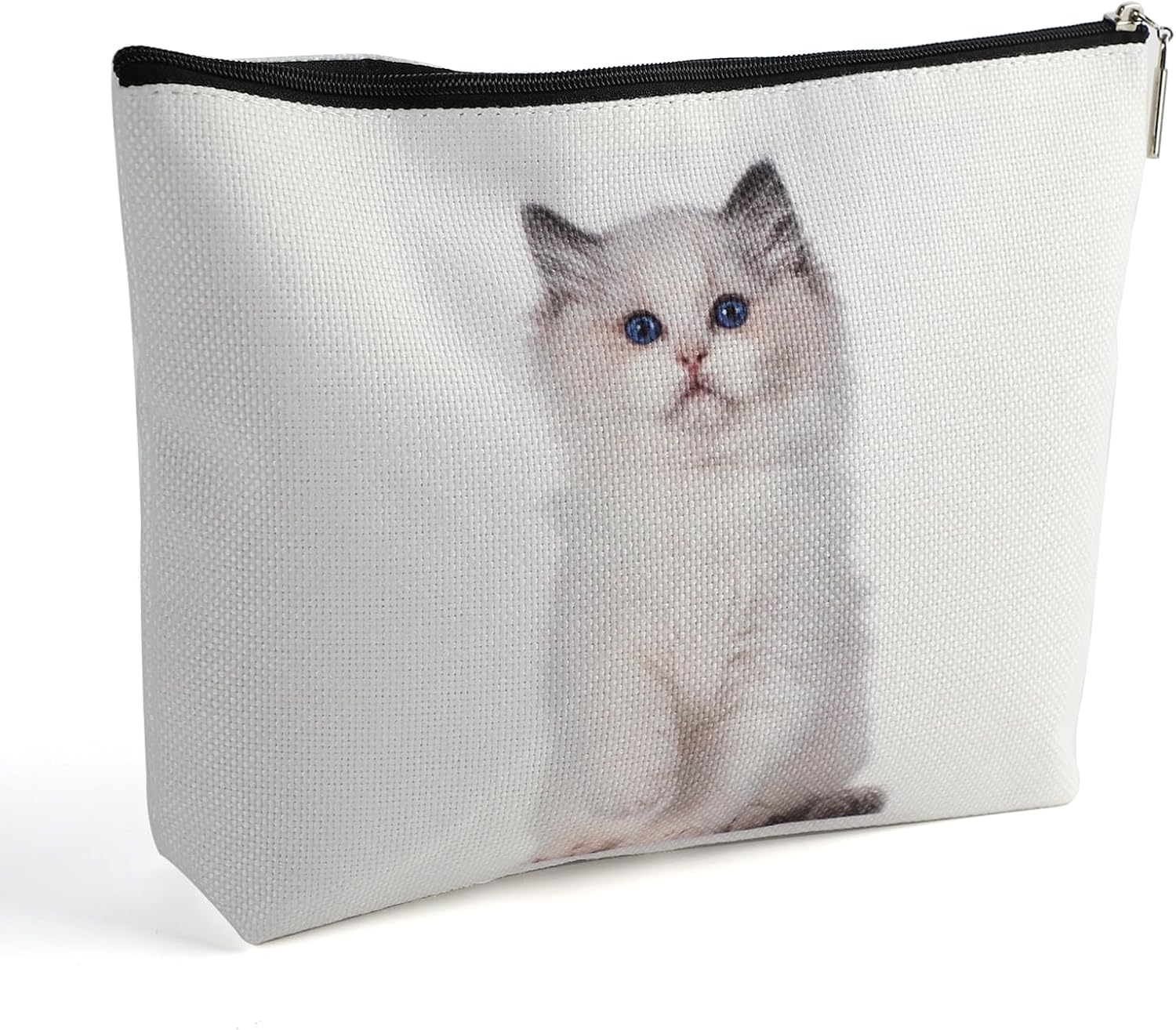 Pochette de maquillage stylée pour amoureux des chats : la trousse de toilette mignonne et portable idéale pour vos festivals et anniversaires