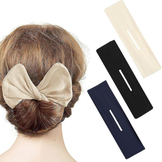 Pinces à chignon : lot de 3 accessoires élégants pour créer des coiffures raffinées Idéal pour les femmes et les filles en quête de simplicité et de style