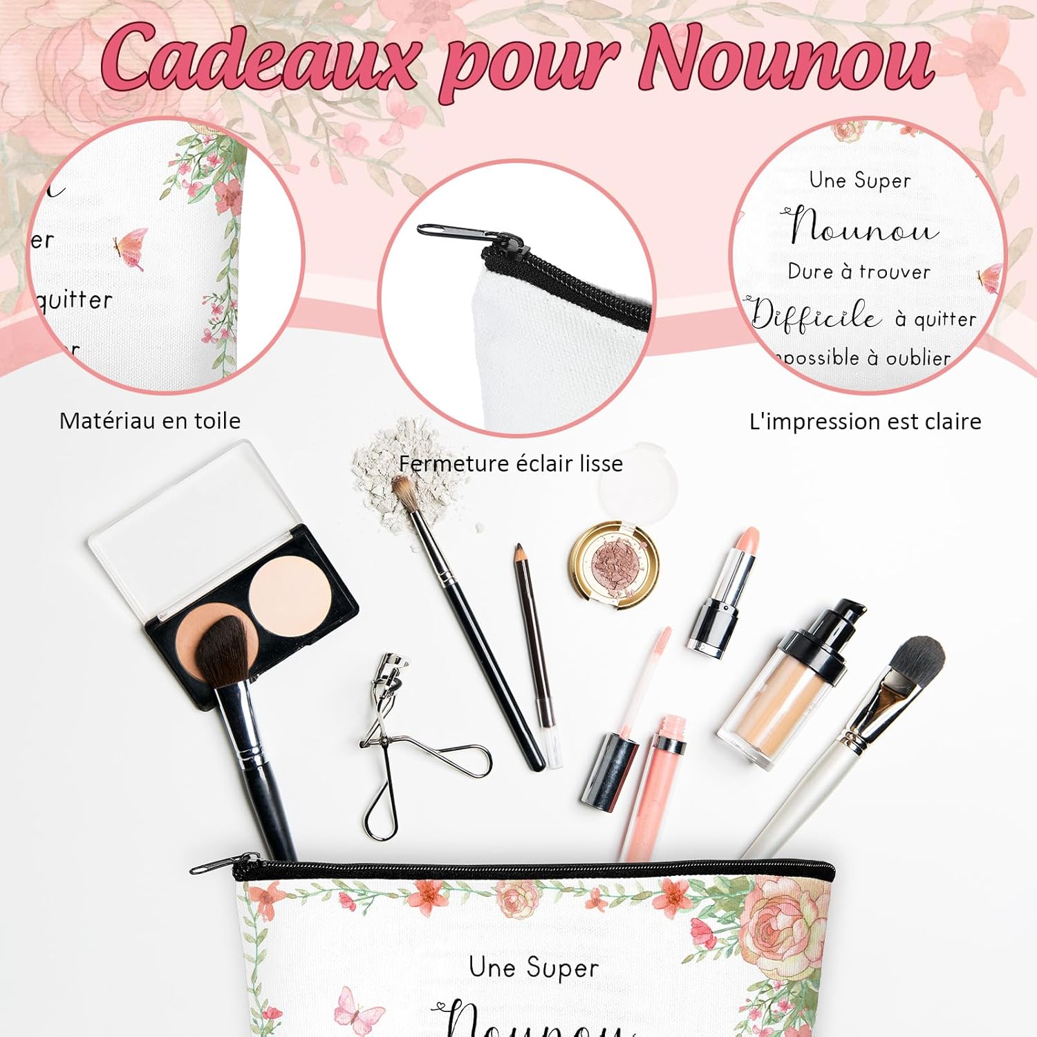 Trousse de maquillage et porte-clés : le cadeau parfait pour remercier votre nounou – Image 5