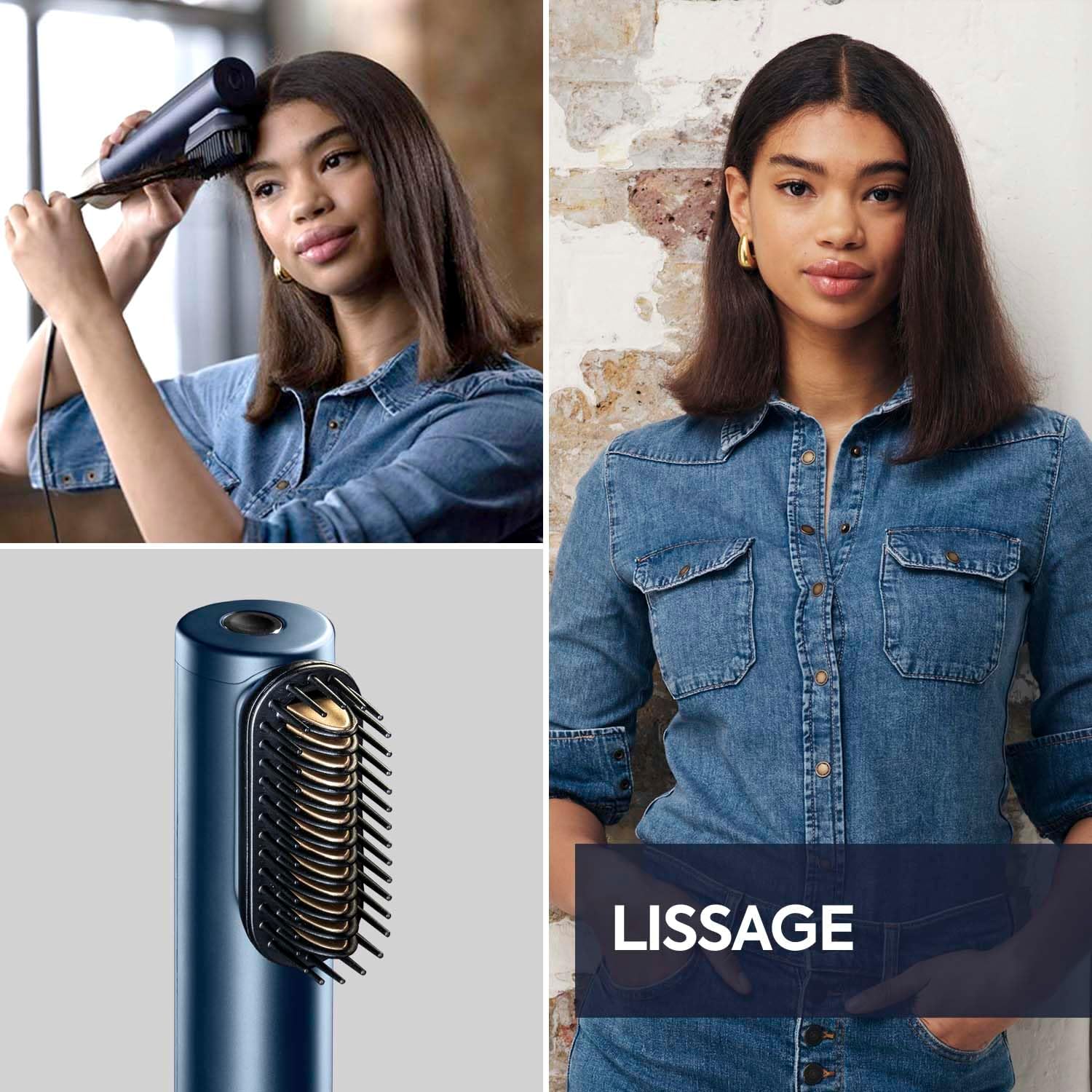 Sèche-Cheveux et Lisseur Tout En Un Anti-Frisottis – Image 17