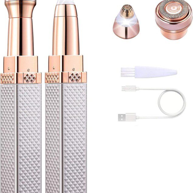 Tondeuse visage et sourcils 2 en 1 : l'outil indispensable pour les femmes en quête d'une épilation précise et délicate