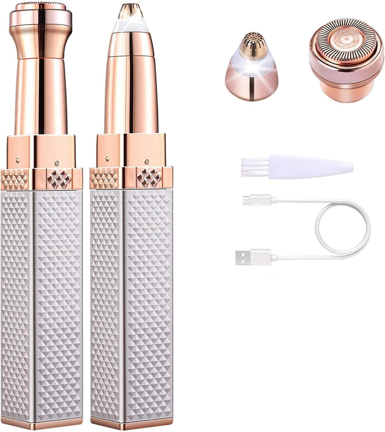 Tondeuse visage et sourcils 2 en 1 : l'outil indispensable pour les femmes en quête d'une épilation précise et délicate