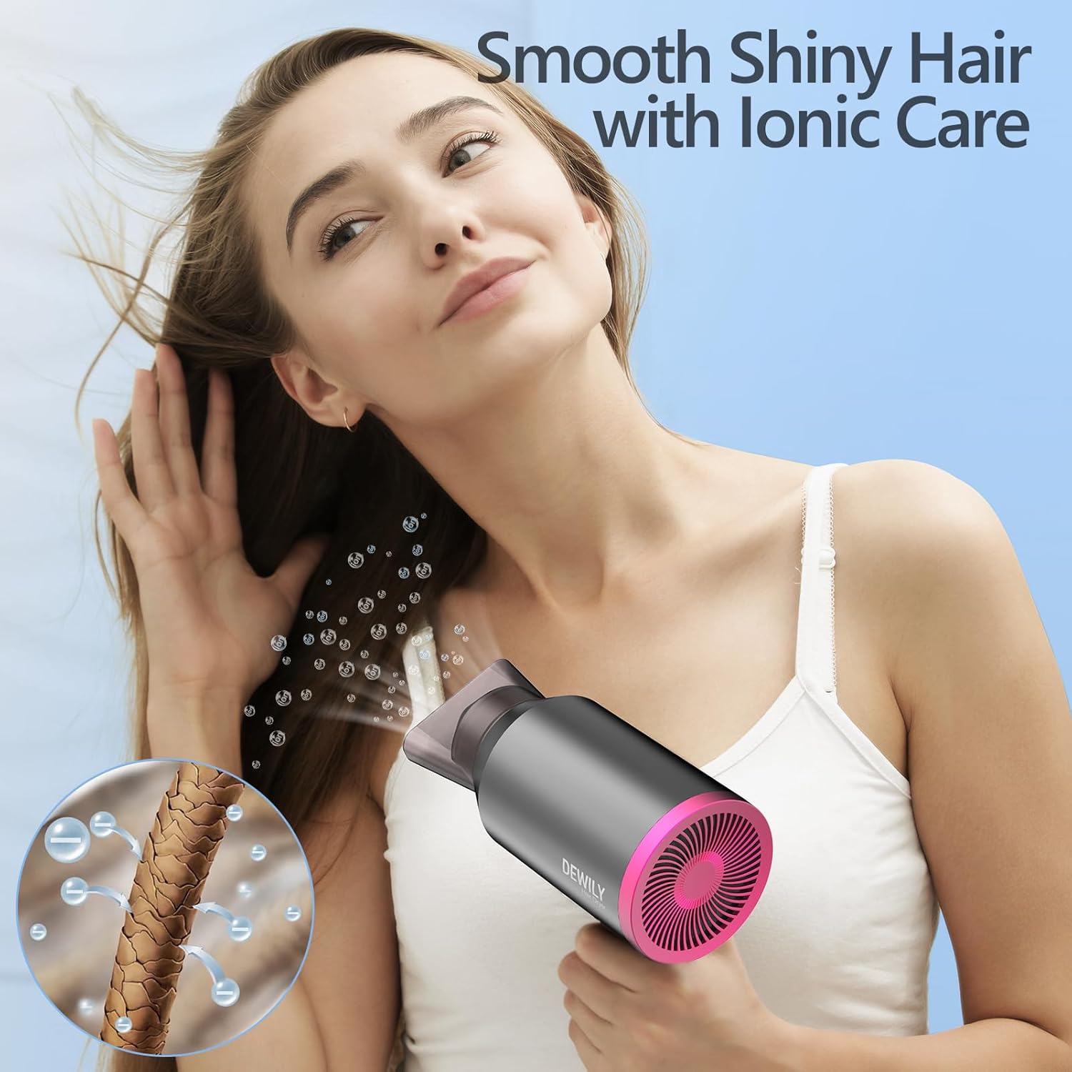 Mini sèche-cheveux pliable : l'allié des voyages pour des cheveux impeccables en toute simplicité – Image 6