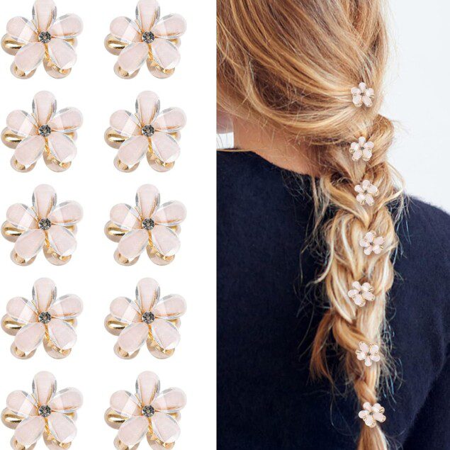 Mini pinces à cheveux en diamant : élégance et praticité pour femmes et filles au quotidien
