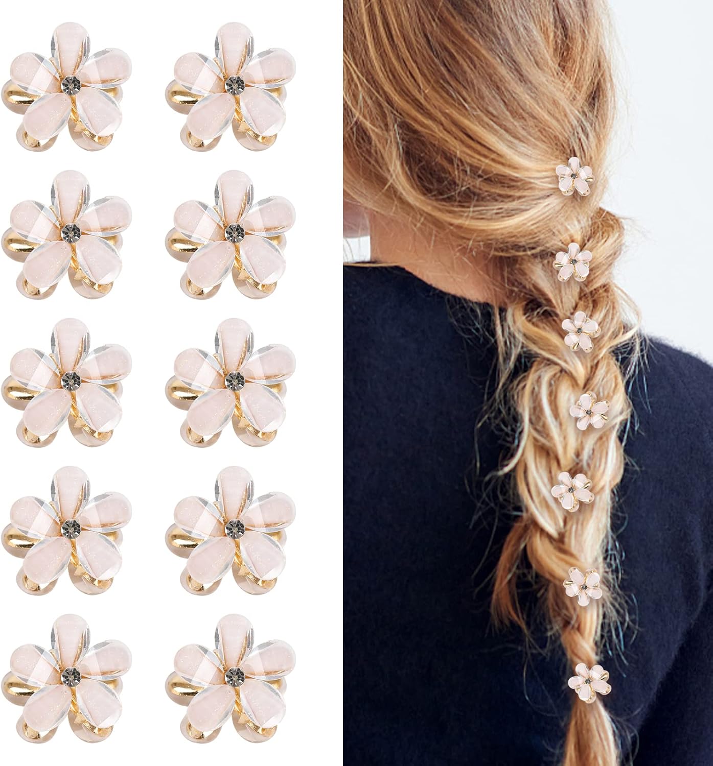 Mini pinces à cheveux en diamant : élégance et praticité pour femmes et filles au quotidien