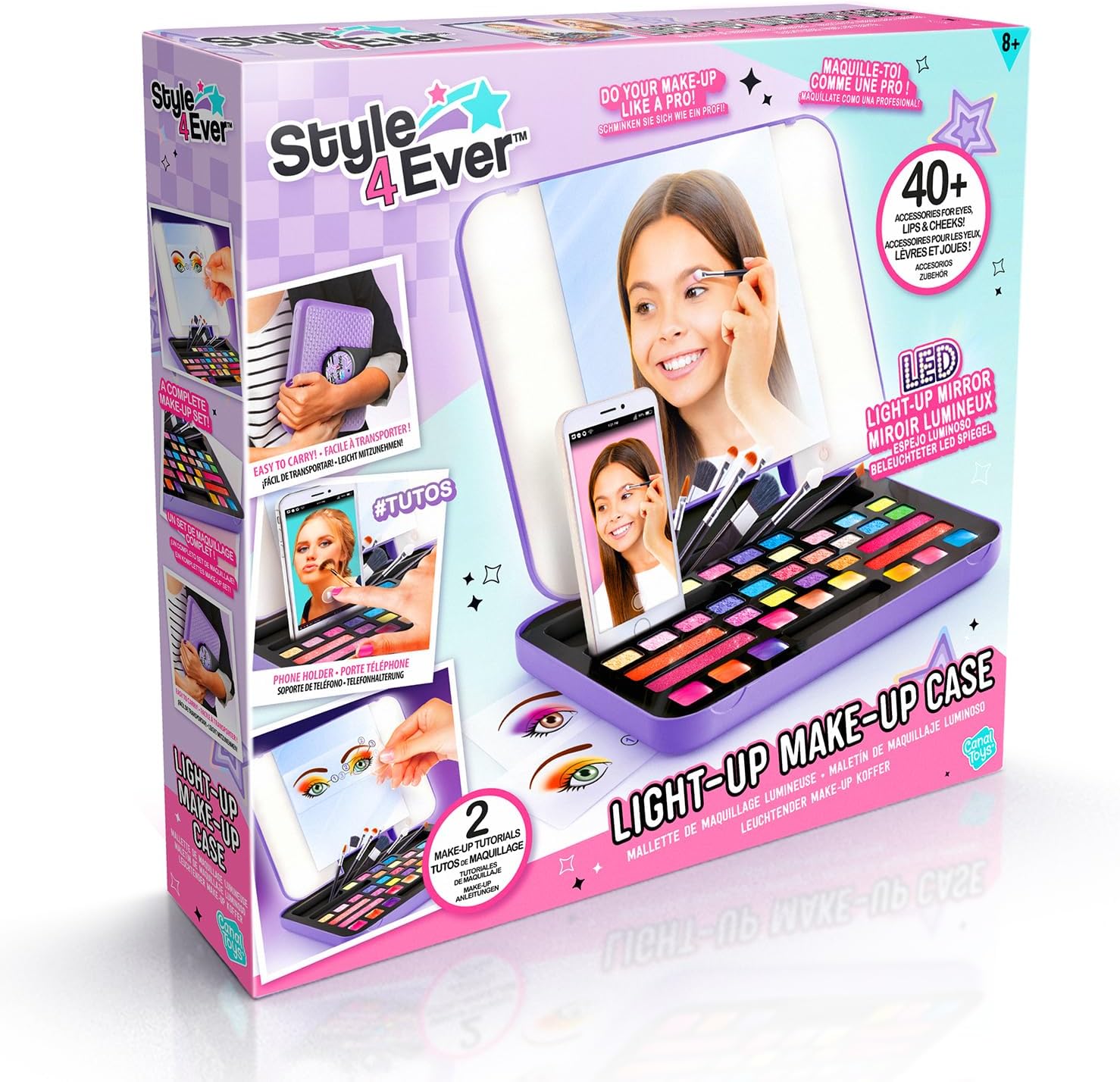Mallette de maquillage LED : l'outil parfait pour les jeunes artistes créatifs – Image 9