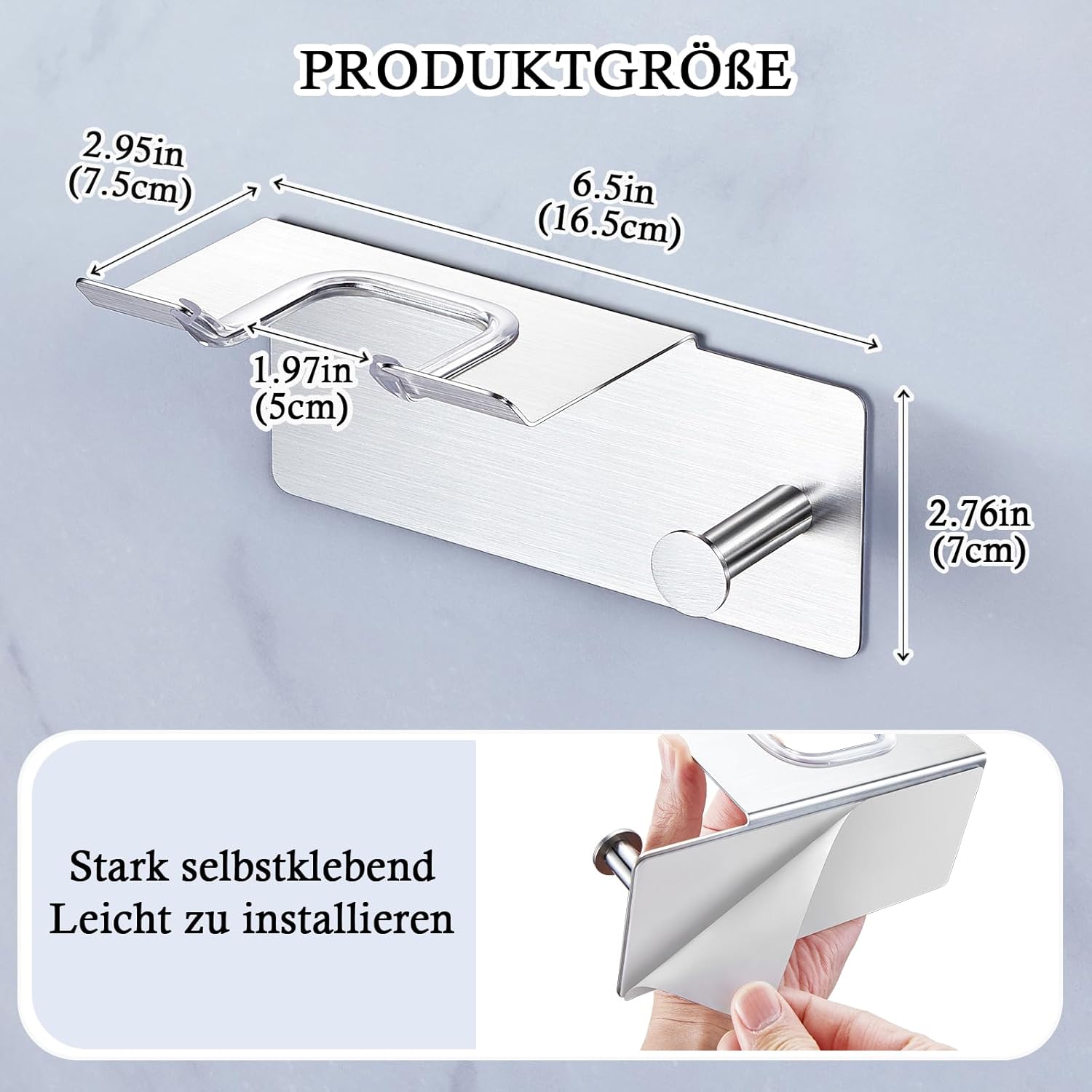 Porte sèche cheveux mural : l’accessoire indispensable pour une salle de bain ordonnée et moderne – Image 2