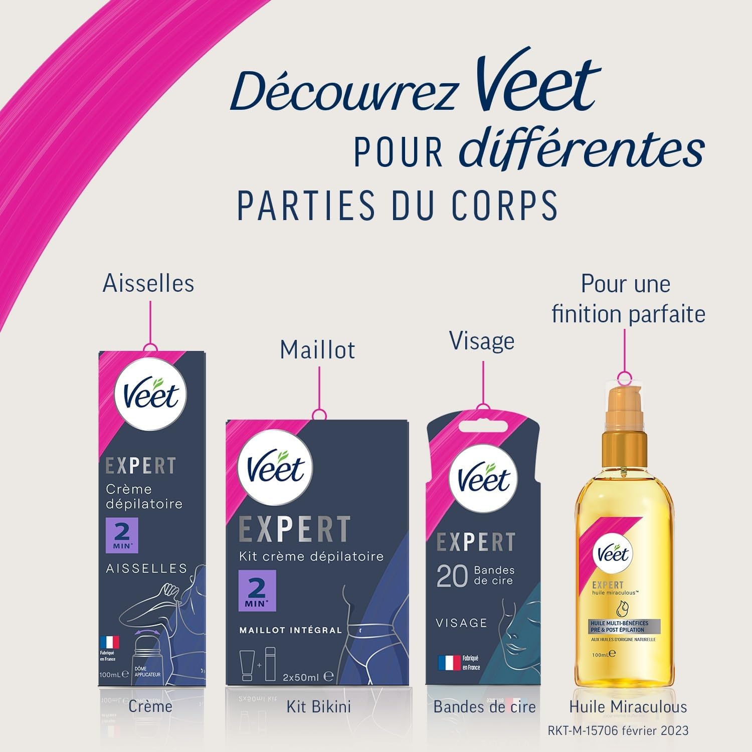 Crème dépilatoire pour un corps et des jambes lisses : éliminez les poils tenaces en seulement 2 minutes – Image 6
