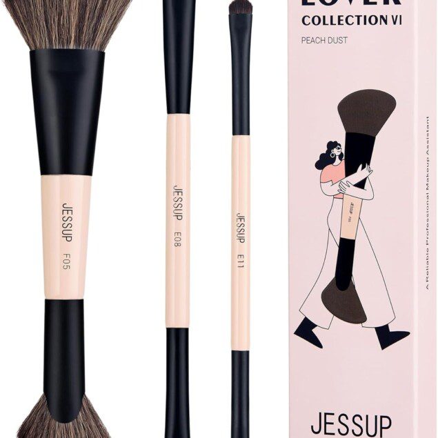 Pinceaux de maquillage voyage : le kit 6-en-3 idéal pour les passionnées de beauté