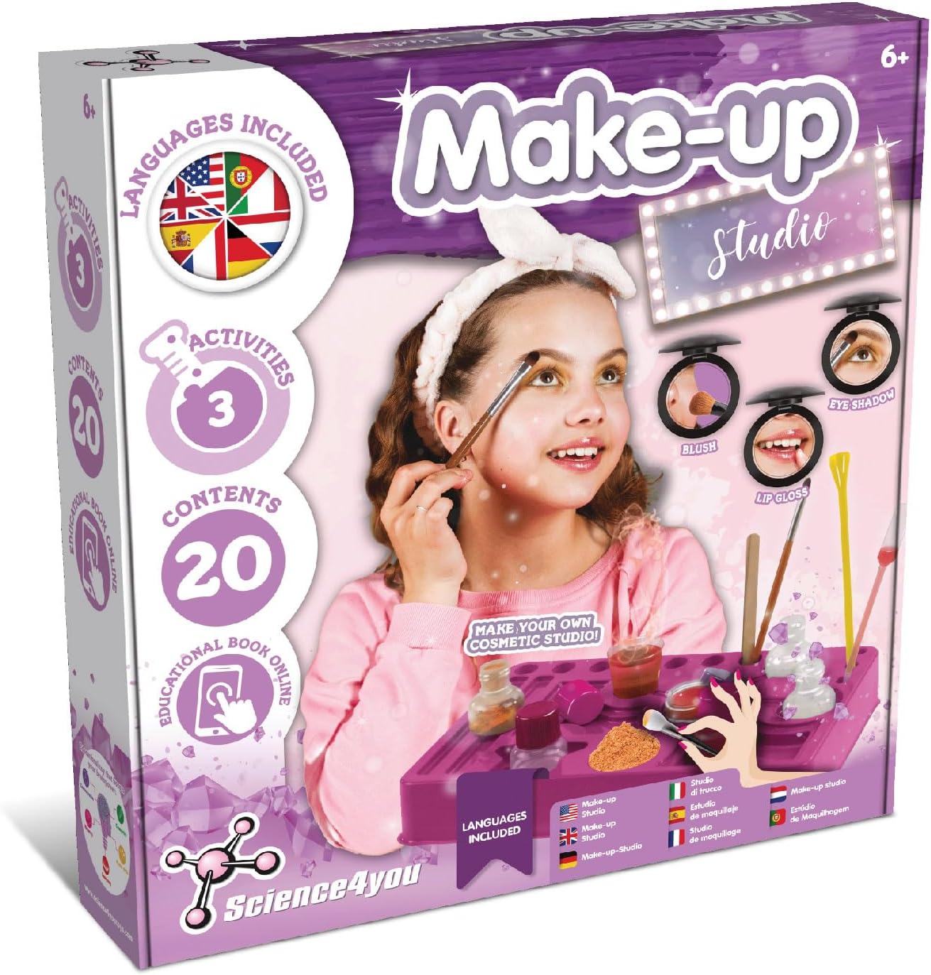 Créer son propre maquillage : un kit de bricolage pour les filles de 8 à 11 ans