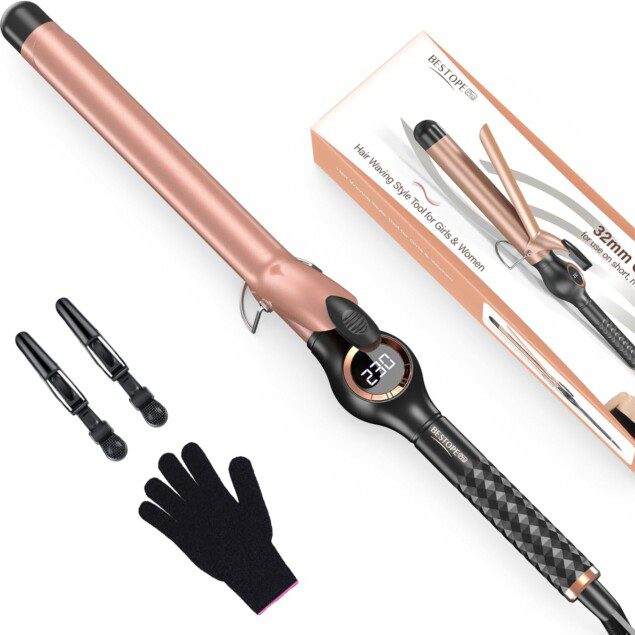 Boucleur à cheveux pour boucles larges : créez des coiffures élégantes avec le BESTOPE PRO 25mm
