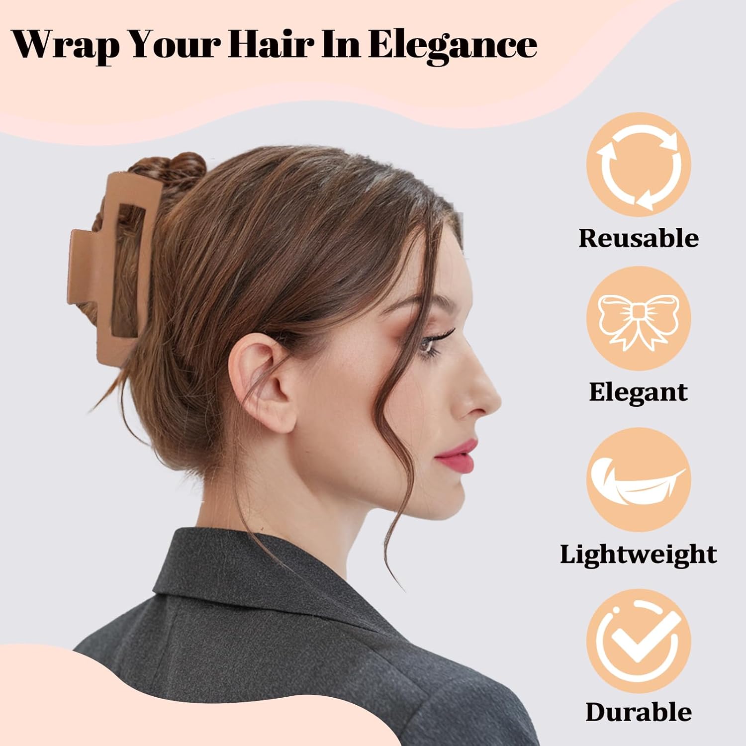 Pinces à cheveux mat et forte tenue : l'accessoire essentiel pour sublimer tous les types de cheveux – Image 2