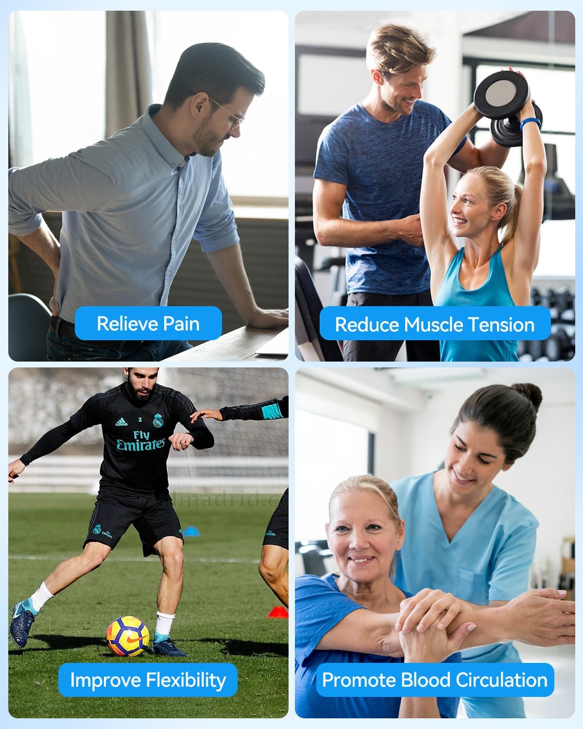 Pistolet de massage professionnel : soulagement des douleurs musculaires pour sportifs et amateurs de bien-être – Image 7