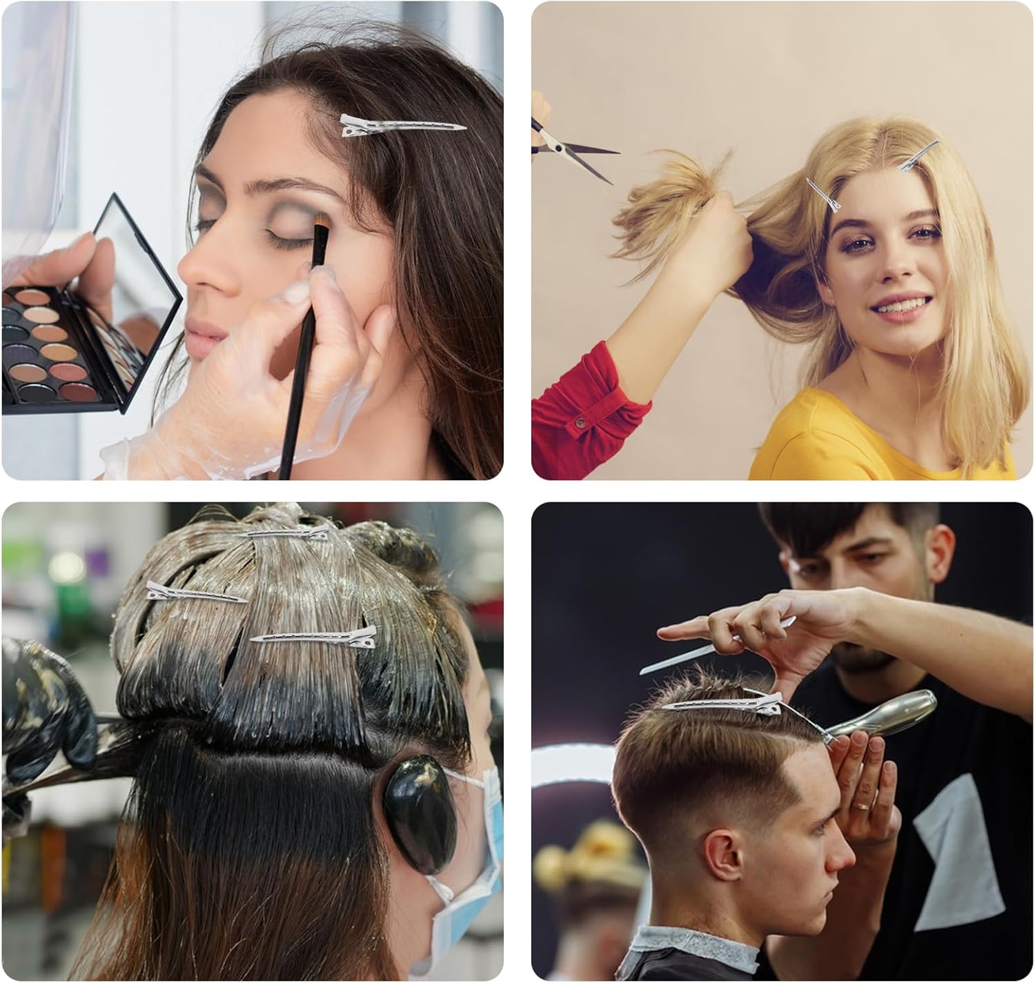 Pinces à cheveux en métal : lot de 80 pour un coiffage parfait des cheveux longs – Image 7