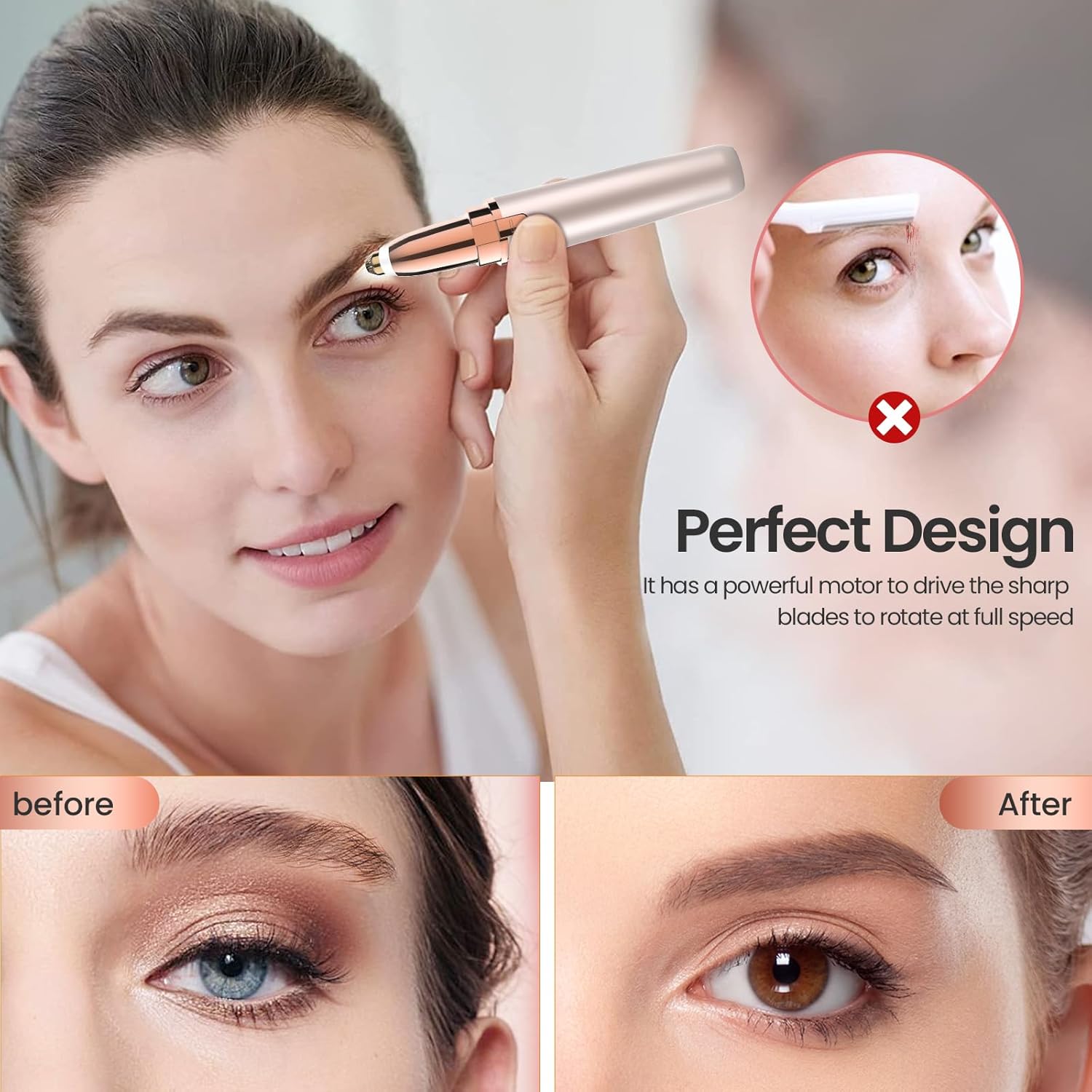 Épilateur à Fil: Précision et Éclat pour Vos Sourcils – Image 7