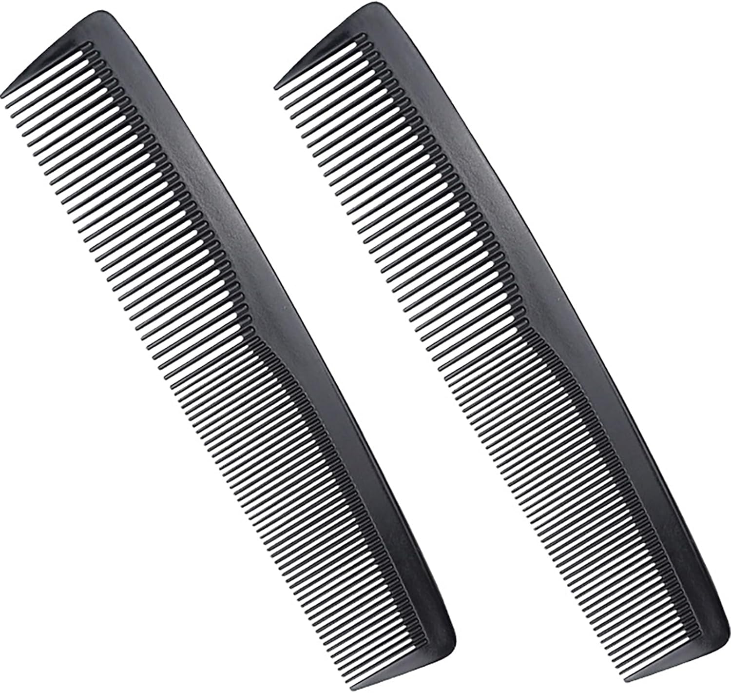 Peigne en carbone antistatique : l'outil indispensable pour hommes et coiffeurs
Deux pièces, peigne à dents larges et fines, pour une coiffure parfaite à la maison