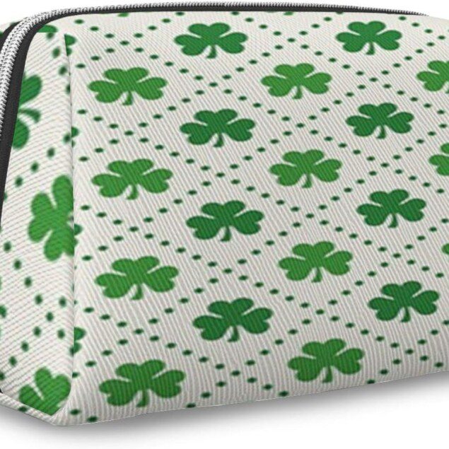 Trousse de maquillage en cuir vert : l'organiseur idéal pour les passionnées de beauté