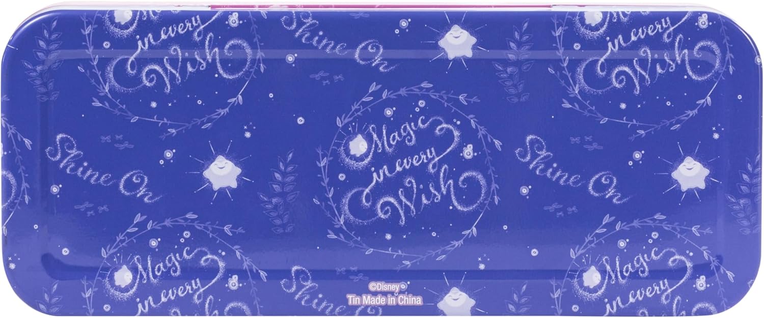 Ensemble de maquillage pour enfants : le coffret beauté inspiré par Disney Wish avec brillants à lèvres et fards à paupières pour des heures de créativité – Image 4