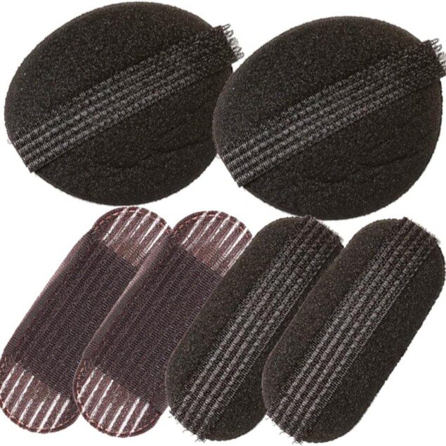 Accessoire cheveux bump pour volume : lot de clips rembourrés pour femmes et coiffures élégantes