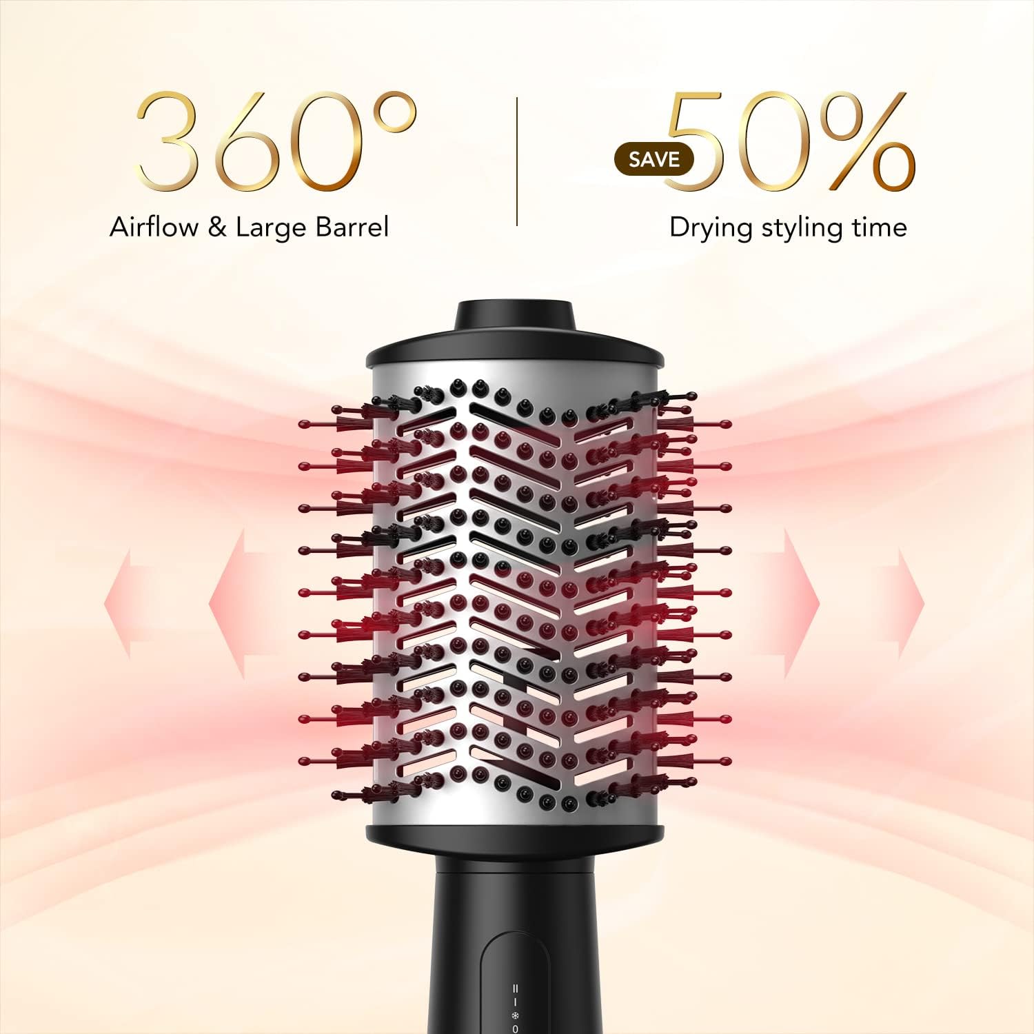 Brosse 2 en 1 : Sèche-Cheveux Volumisateur Innovante – Image 4